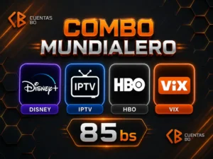 Combo mundialero: Disney, IPTV, HBO, Vix