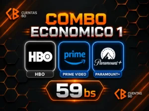 Combo económico: HBO, Prime Video, Paramount