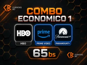 Combo económico: HBO, Prime Video, Paramount