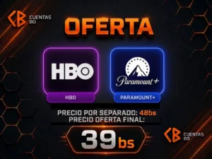 Combo oferta: HBO y Paramount+